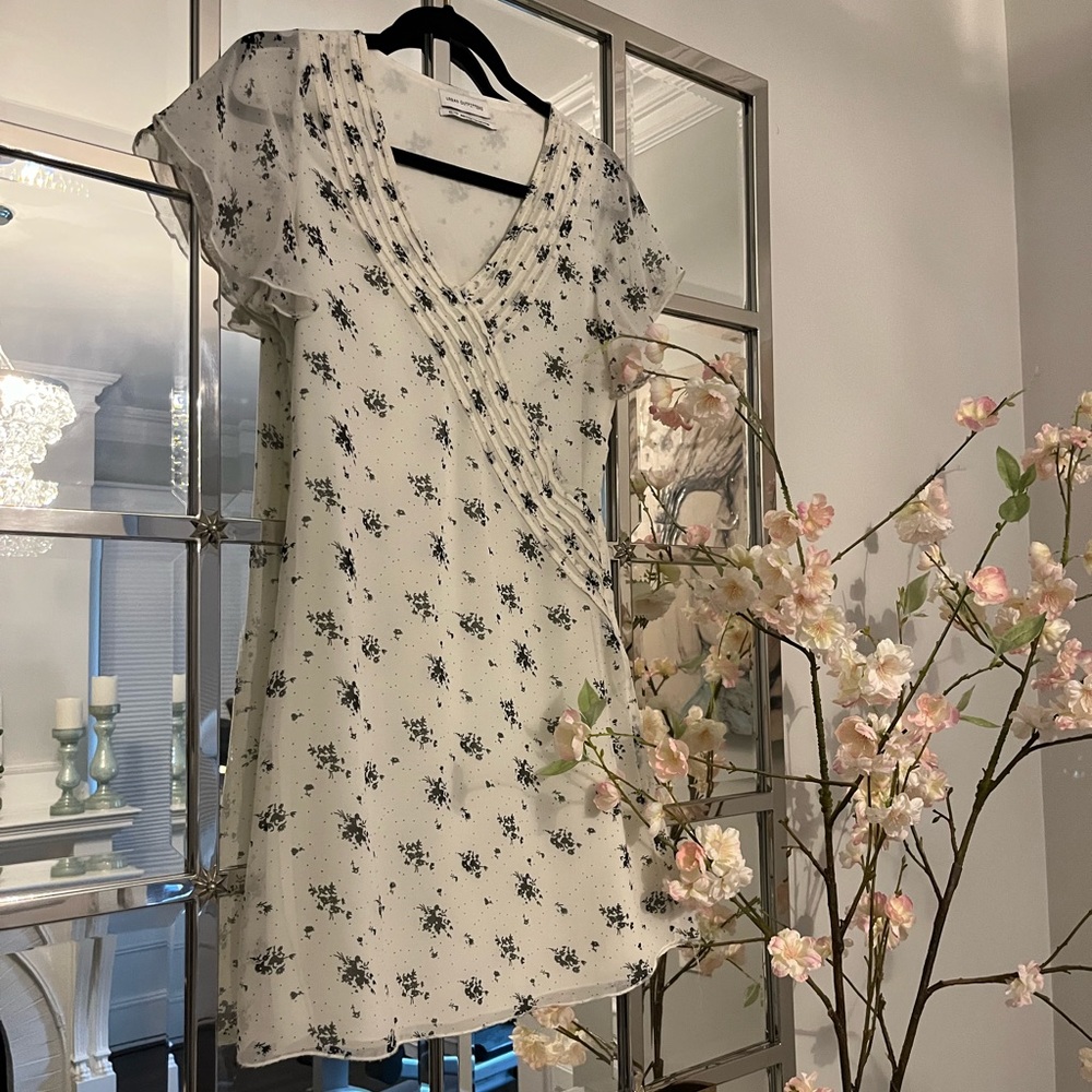 FLORAL MINI DRESS XS